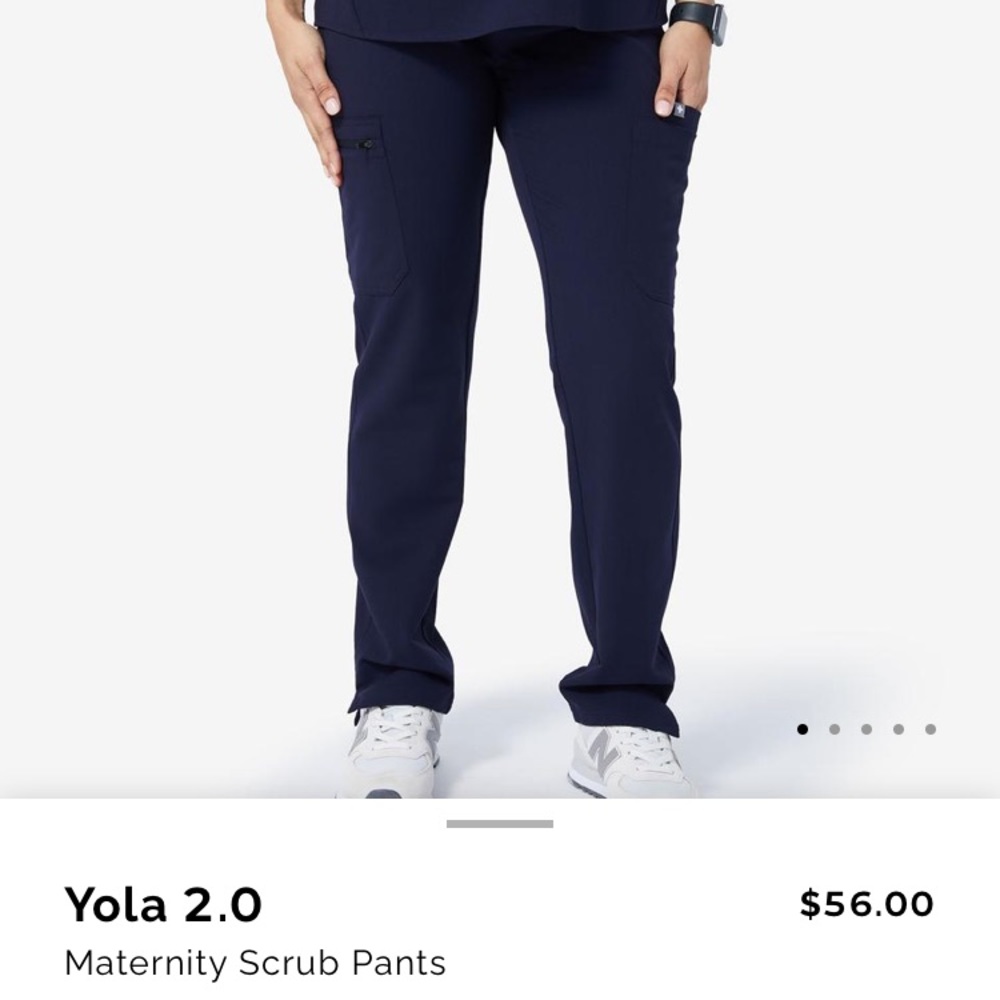 FIGS Yola maternity scrub pants size XS